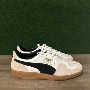 PUMA Palermo White Black Grey Gum Size 11